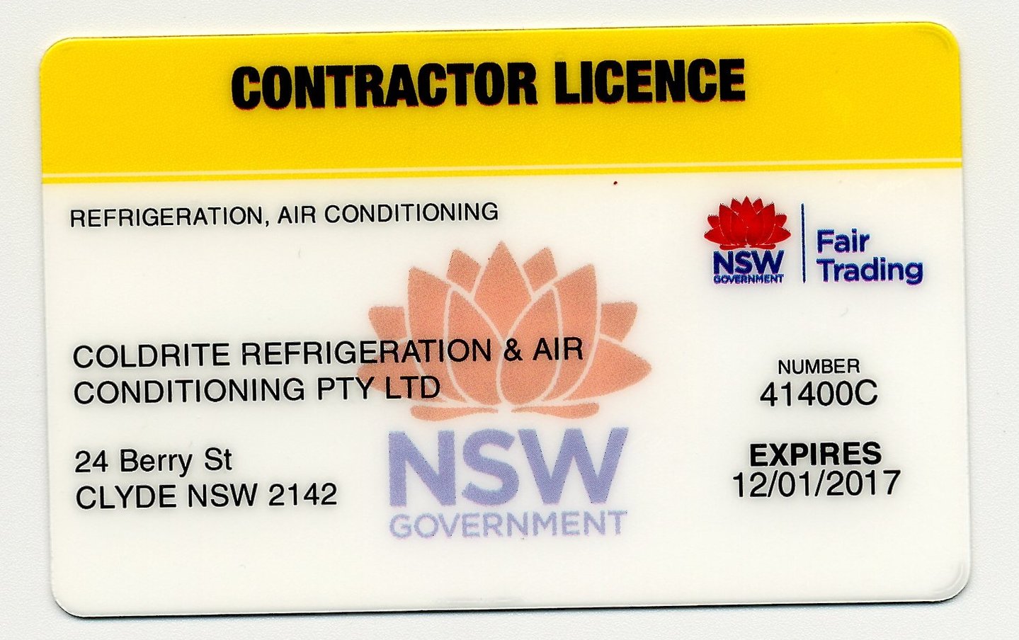 Licencing Refrigeration Services in Sydney ColdRite